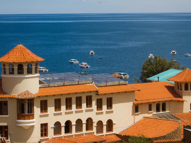 Hotel Rosario Lago Titicaca Copacabana (Lake Titicaca) Exterior foto